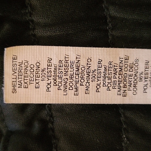 Adidas small black fuzzy insides warm-up pants - Picture 5 of 6